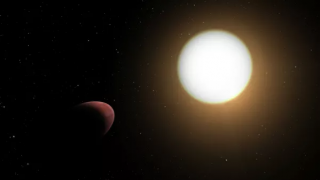 © ESA
Художественное представление планеты WASP-103b, вращающейся вокруг своей звезды