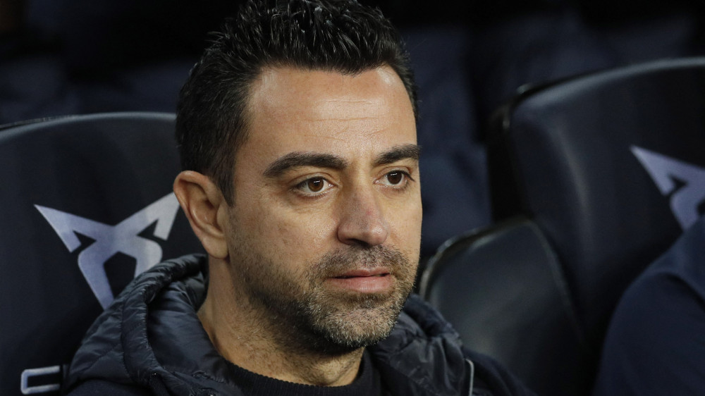 Главный тренер "Барселоны" Хави. © Reuters