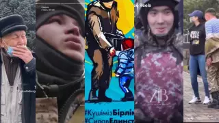 Қарияның көз жасы, әскери мен бала, батыр қыз. Желіде тараған жан тебірентер видеолар