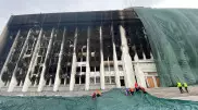 Как скоро восстановят здание акимата Алматы