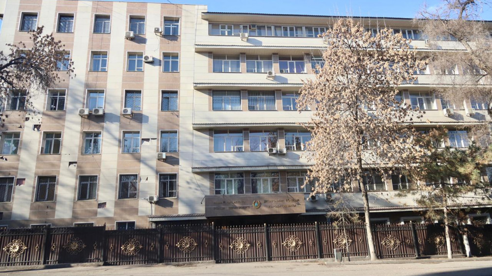Здание Департамента полиции Алматы. Фото: Тengrinews.kz/Алихан Сариев