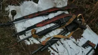 Тайник с оружием нашли в Жамбылской области