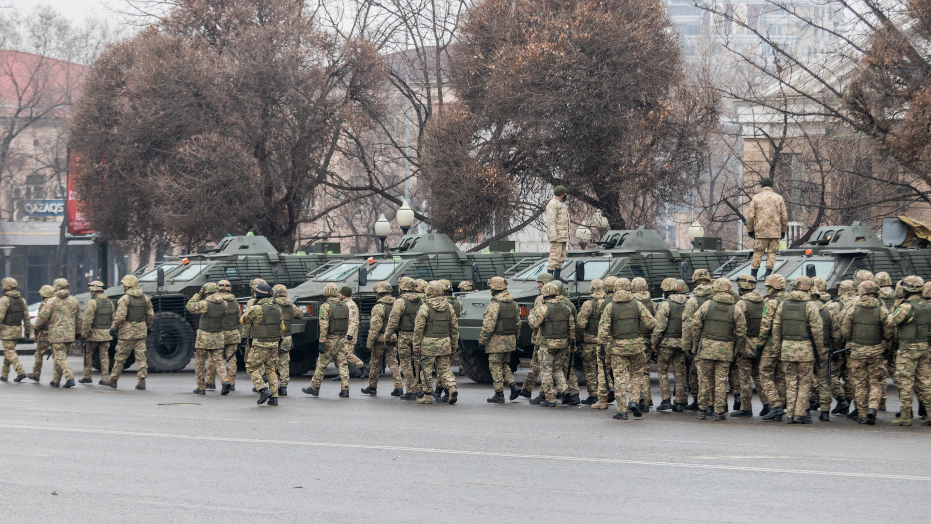 Январские события в казахстане