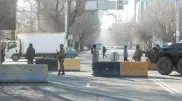 Некоторые улицы Алматы перекрыли из-за антитеррористической операции