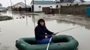 Мини-Венеция: жители Кызылординской области пересели на лодки после дождя