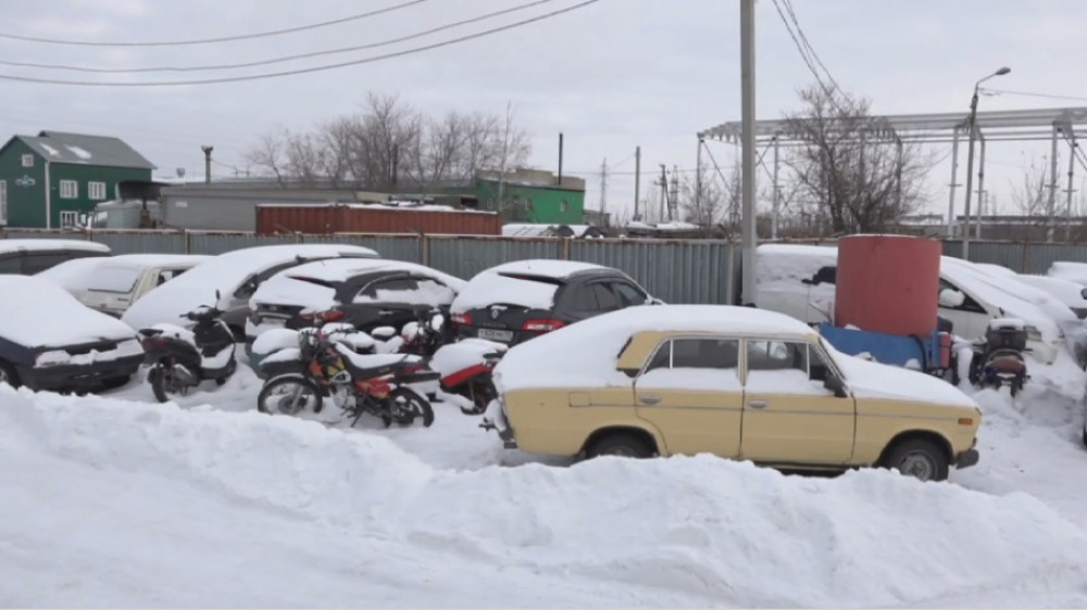 Машины со штрафстоянки выставили на продажу в Петропавловске