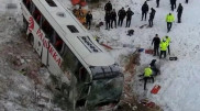 Автобус вылетел с дороги в Турции: трое погибли, 18 пострадали