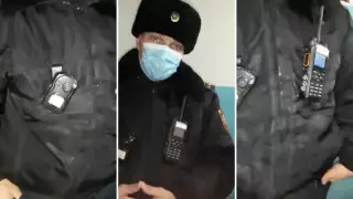 Видео с пьяным мужчиной, провоцирующим полицейского, стало вирусным в ВКО