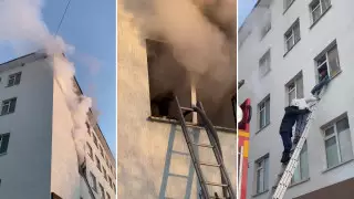 Общежитие медуниверситета горело в Актобе