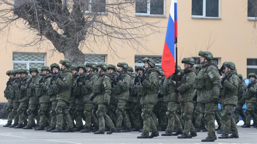 Военнослужащие ОДКБ. © Reuters