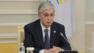 Появилось видео выступления Токаева на съезде Nur Otan