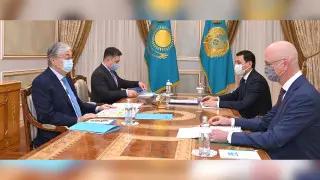 Президент Токаев принял Скляра и Кульгинова