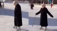 "Сын купил хорошие коньки": 83-летняя фигуристка из Карагандинской области покорила Сеть