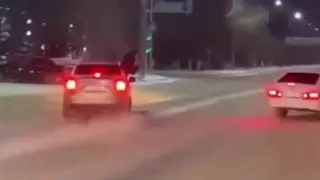 19-летнего водителя арестовали за безобразную езду в центре Павлодара