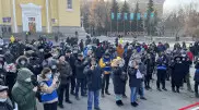 В Алматы прошел митинг за выборность акимов