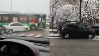 Массовые ДТП в Алматы: кого могут наказать за гололедицу на дорогах