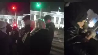 В Актау многодетные матери митинговали за бесплатные квартиры