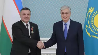 Токаеву передали "теплый привет" от Мирзиеева