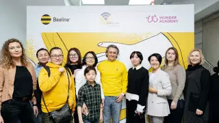 Beeline подарил "Безграничные возможности" необычной школе в Алматы