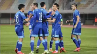 Сборная Казахстана по футболу выиграла первый матч в году