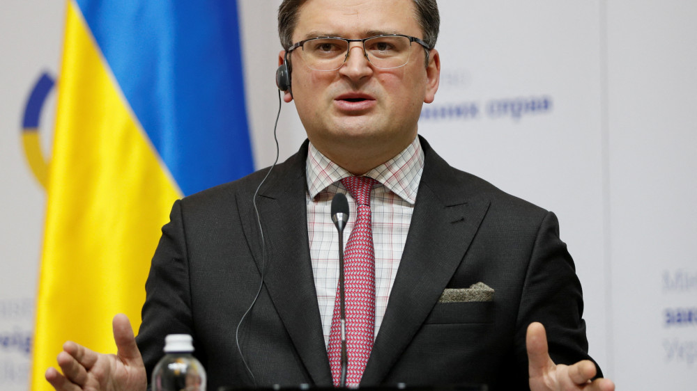 Глава МИД Украины Дмитрий Кулеба. © REUTERS