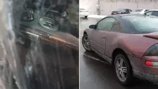 "Автомат" в салоне авто взбудоражил посетителей супермаркета в Алматы