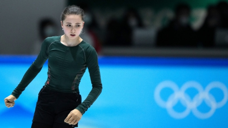 Камила Валиева на Олимпиаде в Пекине. © РИА Новости
