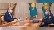 Президент Токаев принял главу МВД Тургумбаева