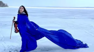 "Вивальди в Боровом". Скрипачка восхитила подписчиков своим видео