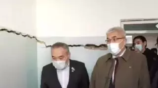 На аварийное состояние школы пожаловались туркестанцы