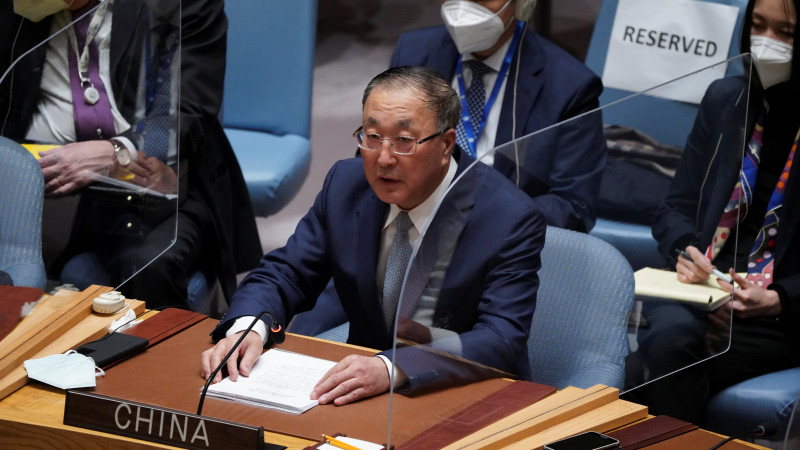 Постоянный представитель Китая при ООН Чжан Цзюнь. © Reuters