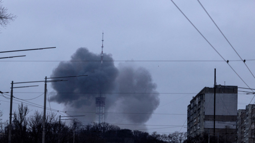 Ракетный удар по телевышке в Киеве прогремел рядом с посольством Казахстана - посол