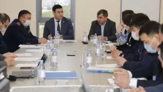 Туркестанские полицейские обсудили переход на сервисную модель