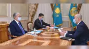 Президент Токаев принял нового главу "Байтерека" Шарлапаева