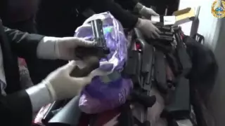 Изъята крупная партия оружия, похищенная во время январских событий