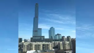 Возгорание произошло в здании "Абу-Даби Плаза" в Нур-Султане