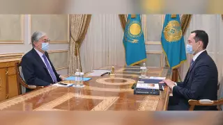 Президент Токаев принял нового главу QazaqGaz Жаркешова