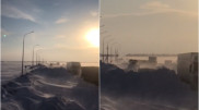 15 фур оказались в снежном плену на трассе в ЗКО. У водителей закончилась еда