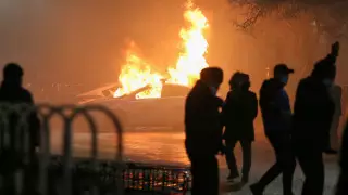 Передвигались приставным шагом - министр обороны о подготовке участников январских беспорядков