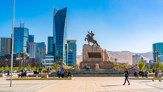 Площадь Сухэ-Батора, Улан-Батор (Монголия). @Shutterstock