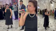 Женщина исполнила Gangsta's Paradise на свадьбе в Шымкенте и стала звездой Сети