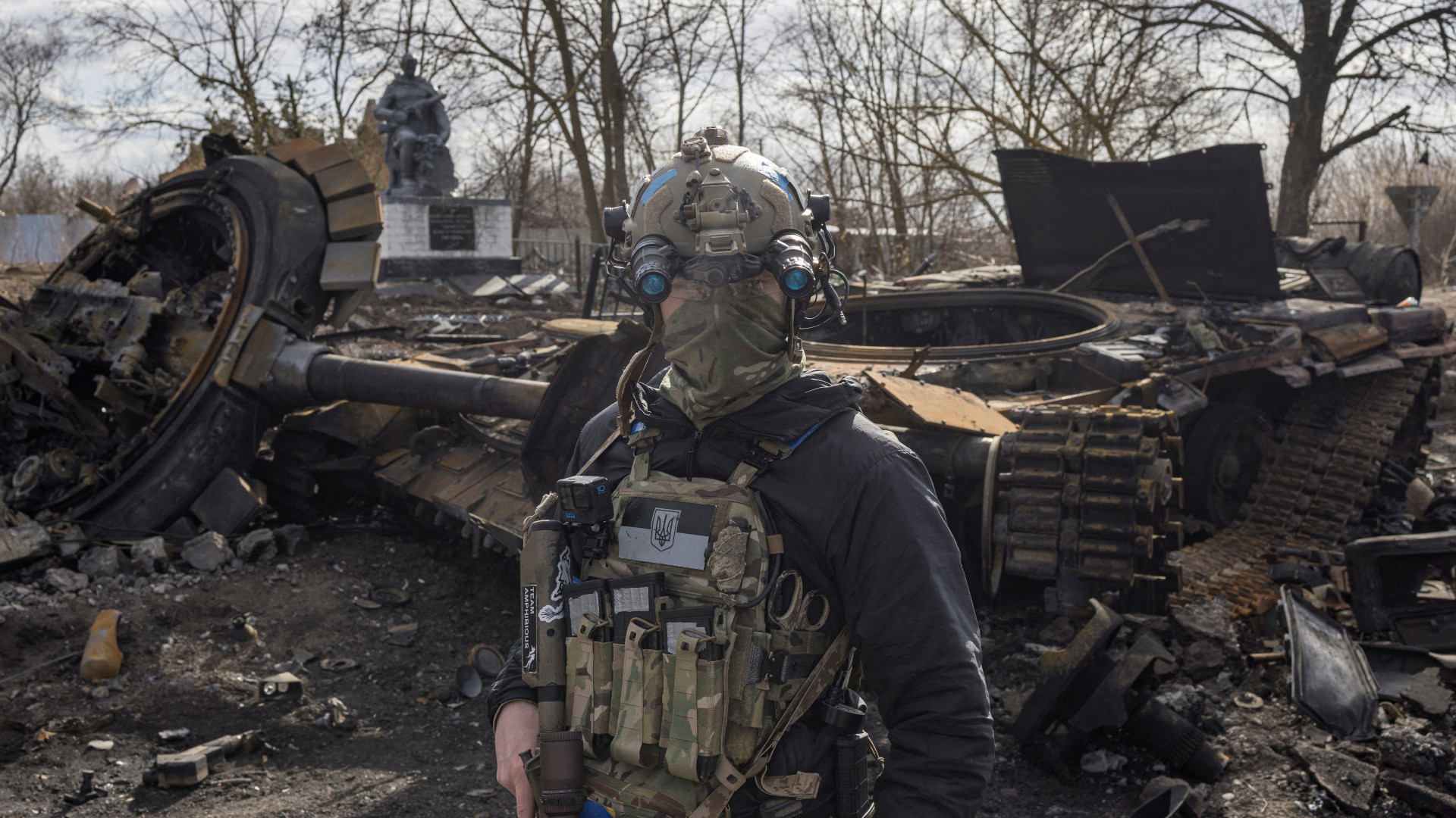 Российские солдаты на Украине