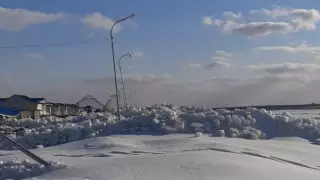 Ледовые массы повредили зону отдыха в Кызылординской области