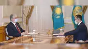 Президент Токаев принял председателя Сената Ашимбаева