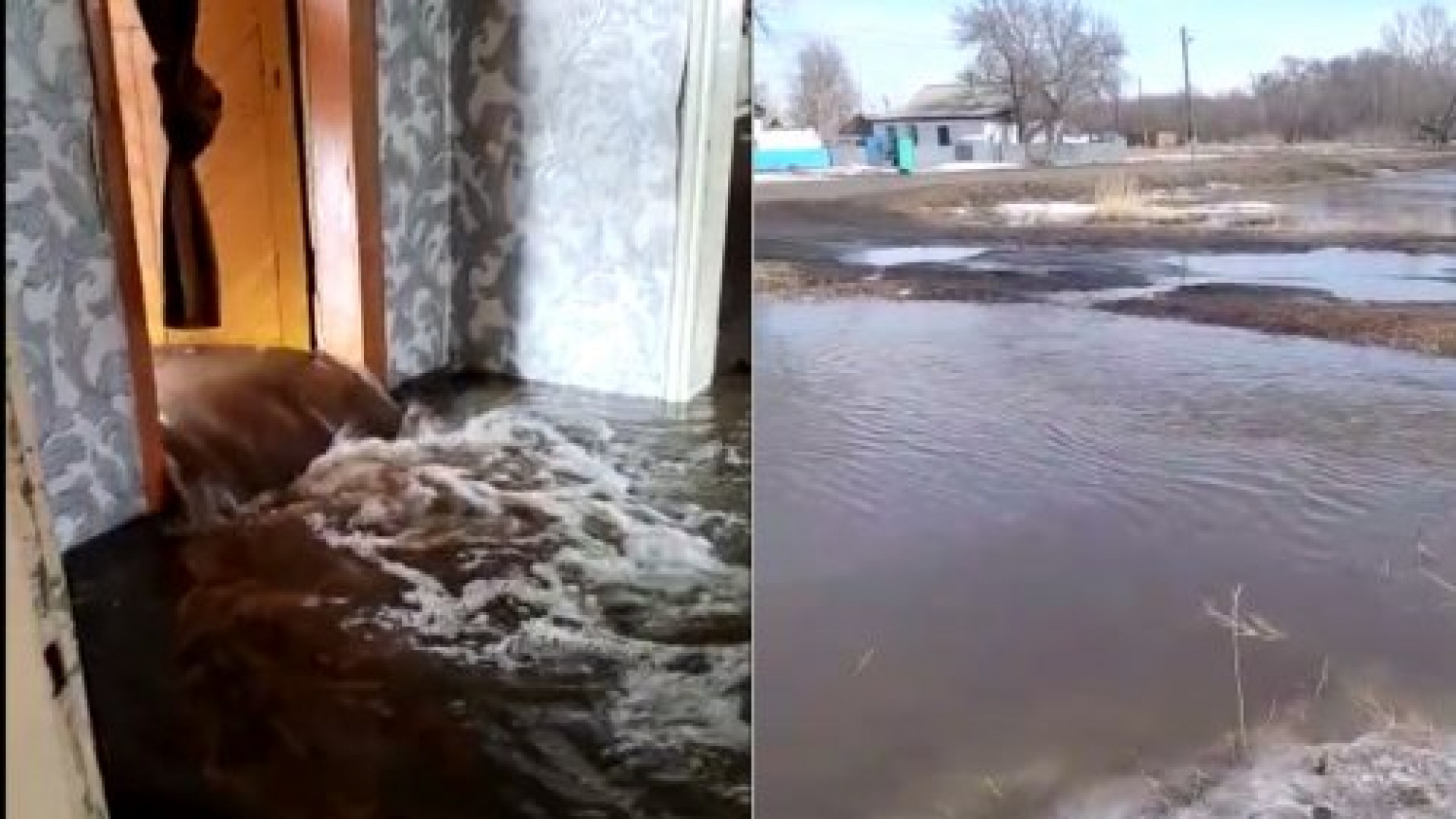 Море пришло в дом”. Талые воды подтопили село в Павлодарской области: 01  апреля 2022 06:21 - новости на Tengrinews.kz