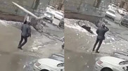 В Казнете рассылают фейк о смертельном падении глыбы льда на женщину