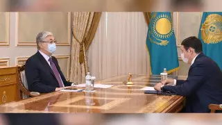 Токаев принял главу "Самрук-Казына" Саткалиева