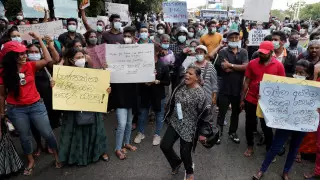 Президент Шри-Ланки отказался покидать пост несмотря на протесты