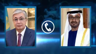 Токаев поговорил по телефону с наследным принцем Абу-Даби