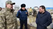 Аким Акмолинской области проинспектировал паводкоопасные районы